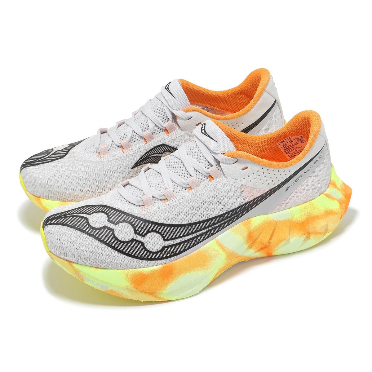 Saucony Endorphin Pro 4 Fog Peel Men Racing Running Shoes S20939 
