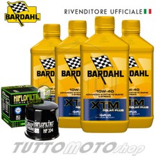 Tagliando TRIUMPH Speed Triple 1050 2006-2017 - Bardahl XTM 10W40 + Filtro olio