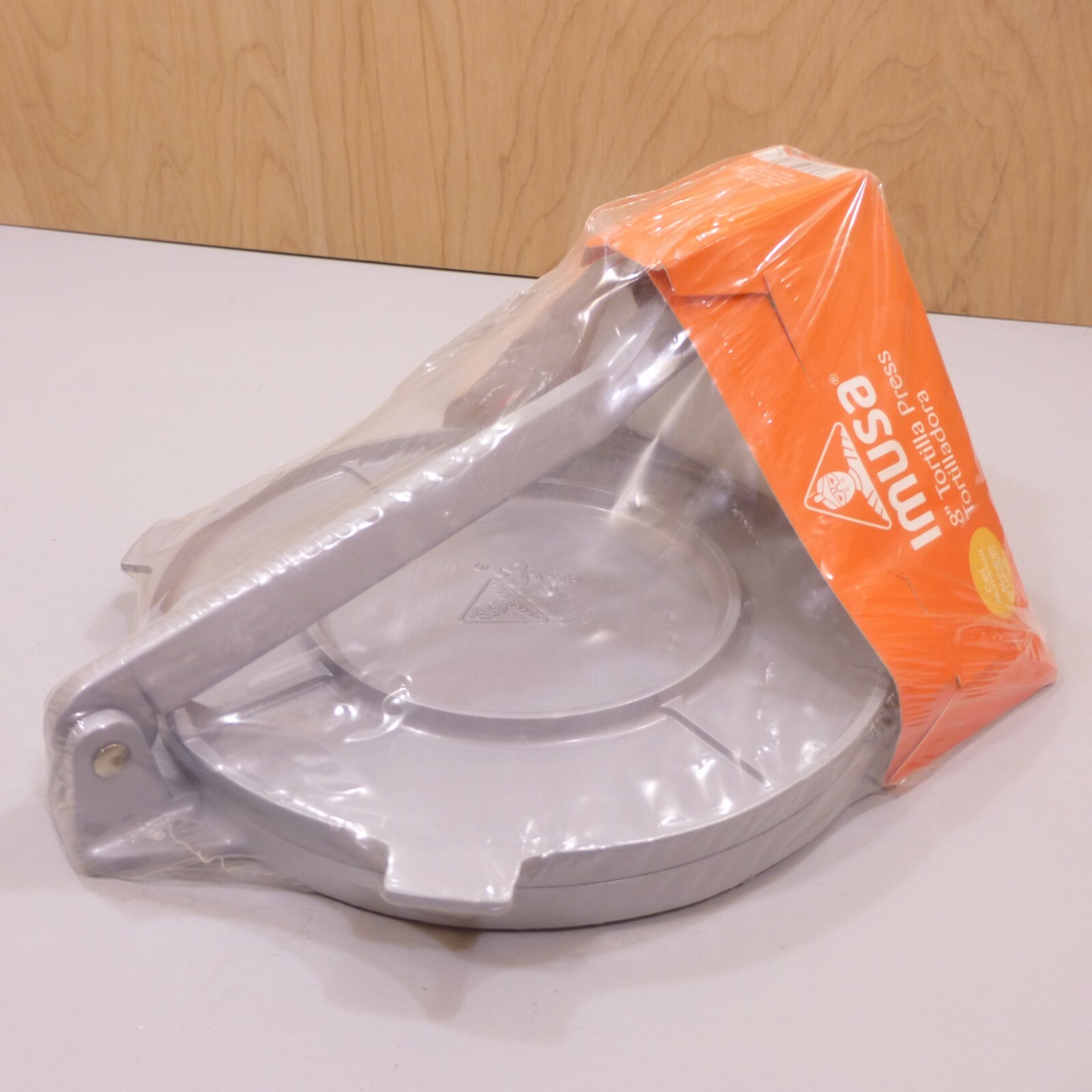 IMUSA 8" Easy to Use DISHWASHER SAFE Cast Aluminum Silver Tortilla