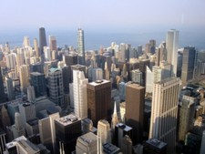 Chicago IL John Hancock Center Trump Tower Lake Michigan 18 x 24 Poster Print