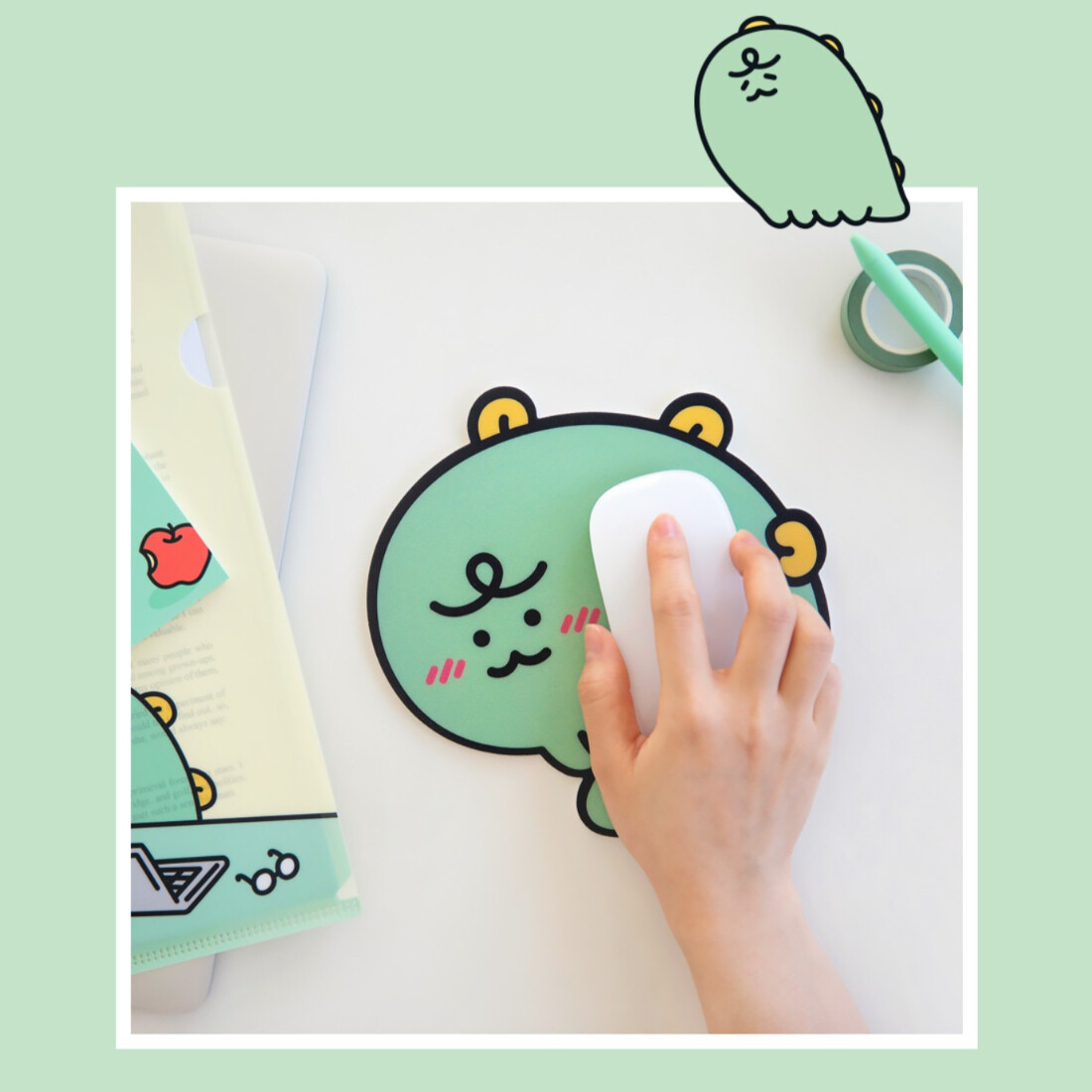 Kakao Niniz Jordy Mouse Pad Cute Character Made in Korea | eBay