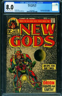 NEW GODS #1 CGC 8.0 First issue DARKSEID comic book 2030204002 | eBay