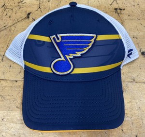 ST. LOUIS BLUES Fanatics Authentics PRO NHL Adjustable HAT Cap STANLEY