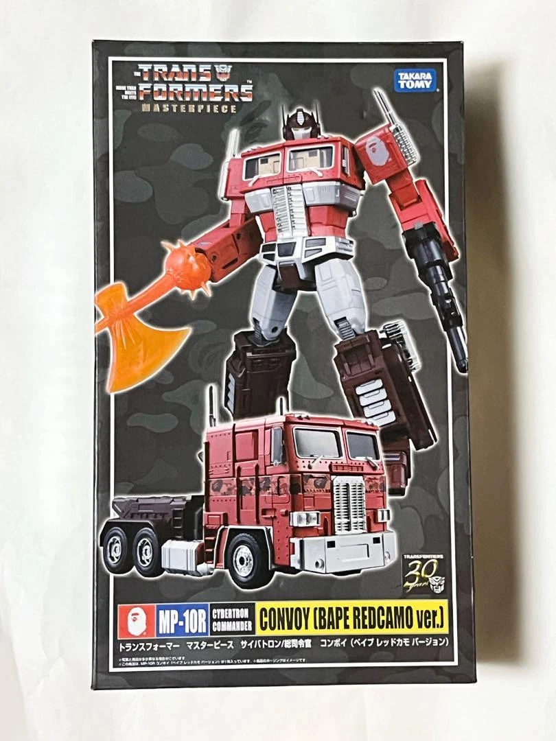 A BATHING APE ×TRANSFORMERS MP CONVOY BAPE RED CAMO VERSION MP-10R