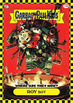 Garbage Pail Kids 2010 Flashback Series 1 Yellow Where Are They