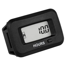 Digital Maintenance Hour Meter for Lawn Mower Generator RV 5V to 277V