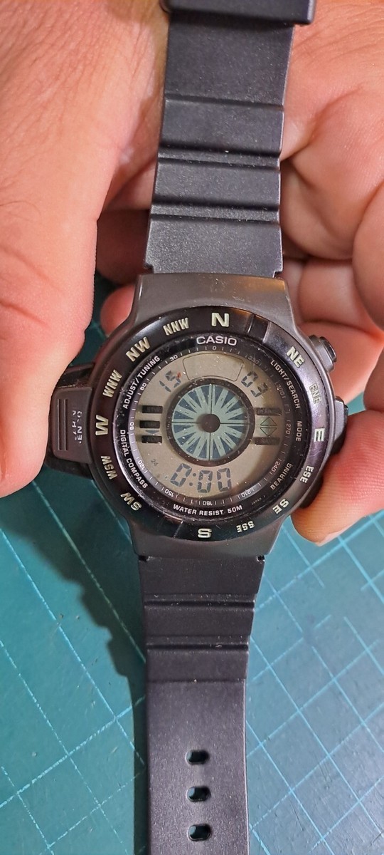 CASIO デジタルコンパス　デッドストック　初期　CPW-100 1993年 CASIO デジタルコンパス デッドストック 初期 CPW-100 1993年