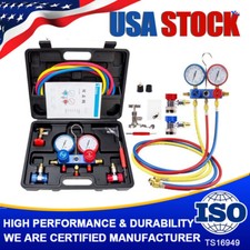 Diagnostic Manifold Vacuum Gauge Set Air Conditioning Professional Achvac Tool Diagnostic Manifold Vacuum Gauge Set Air Conditioning Professional Achvac Tool