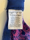 Calvin Klein Navy with Pink Print Bra 34C — photo 4