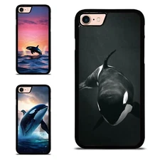 Flexible Covers Sea animal Killer Whale For Samsung Galaxy Apple iPhone Motorola
