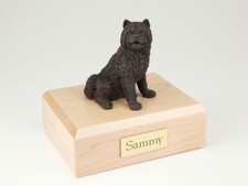 Chow Chow Pet Funeral Cremation Urn Available in 3 Different Colors 4 Sizes