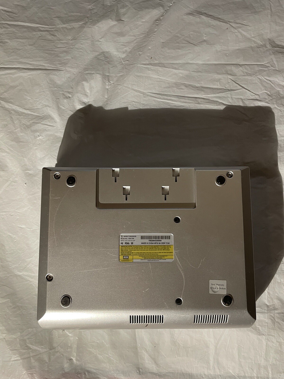 Spectroniq DVD Video Portable Player (as is) eBay