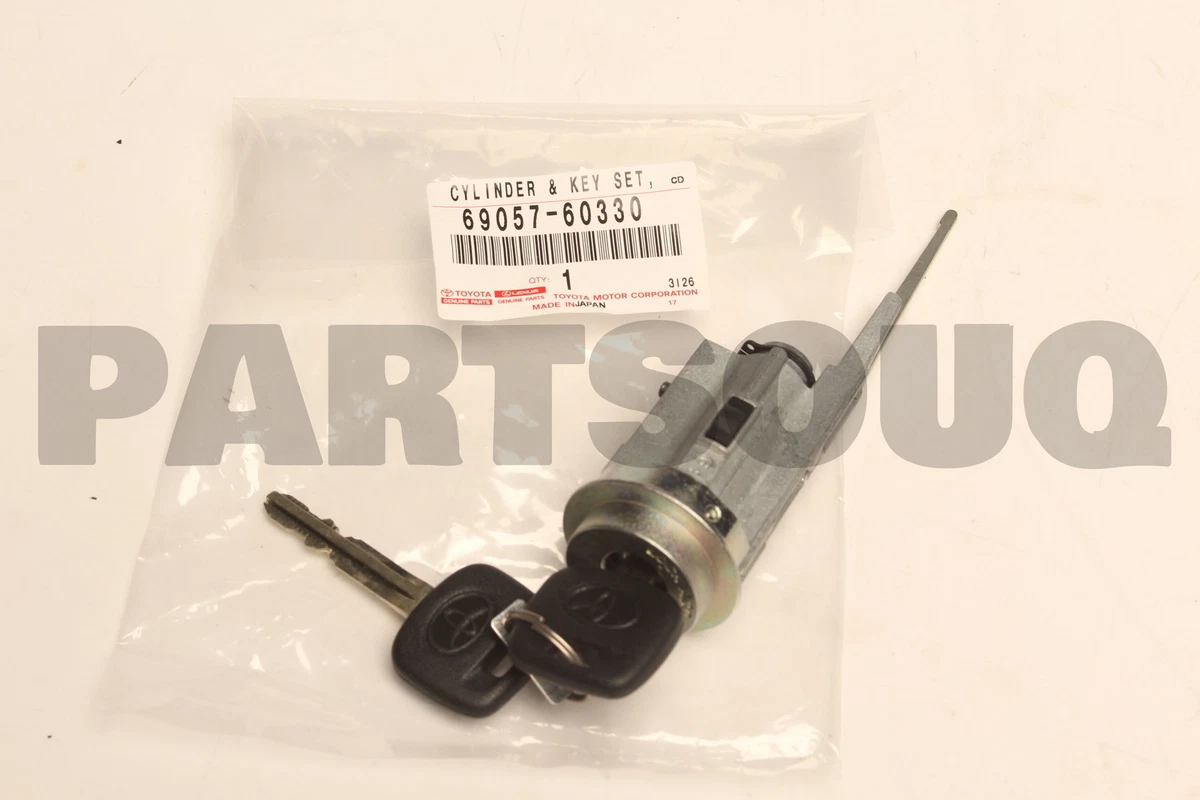 6905760330 Genuine Toyota CYLINDER & KEY SET, IGNITION SWITCH LOCK  