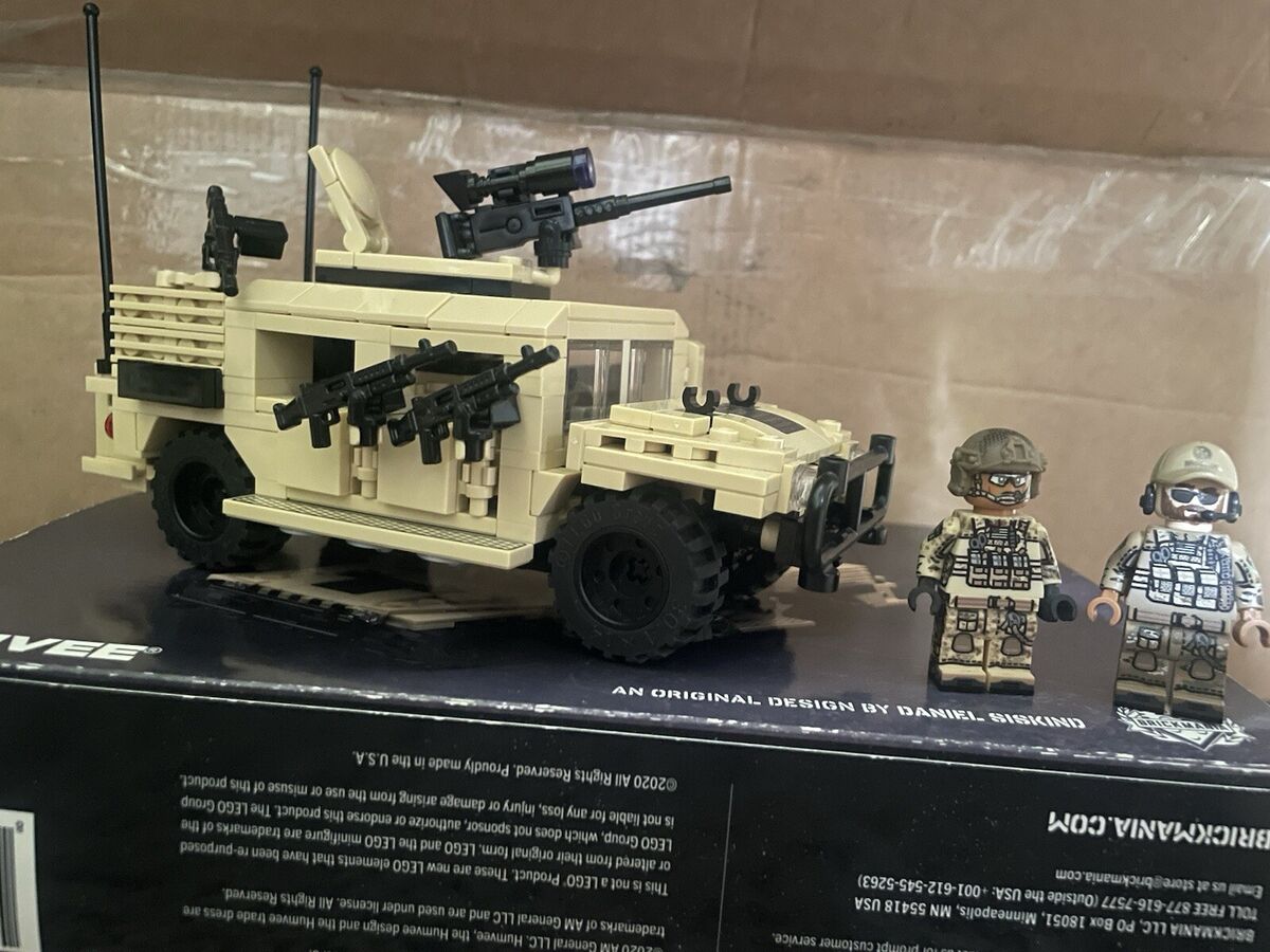BrickMania HUMVEE M1165A1 SPECIAL OPERATIONS EDITION