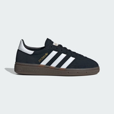 Adidas Kids' Handball Spezial Shoes, Style IH8010, Size 4.5, Black/White/Gum