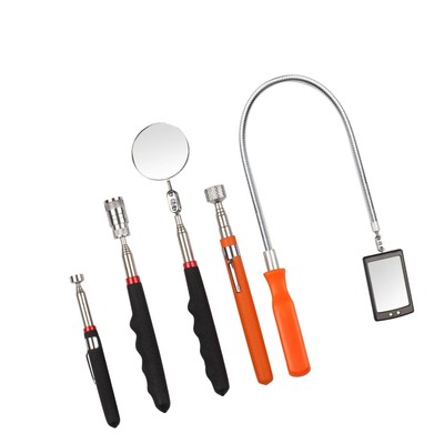 3 GRIP TOOLS 8LB TELESCOPING PICK-UP MAGNETS 33/" LONG WITH CAP AND POCKET CLIP