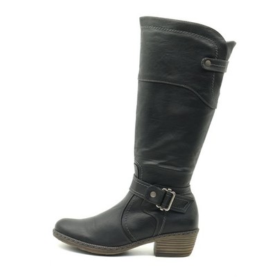 Rieker Damen 93750-01 Stiefel Schwarz Anti-Stress-Sohle, Warmfutter EU 38