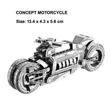3D Metal Car Puzzle Kit - Challenging  Engaging DIY Experience