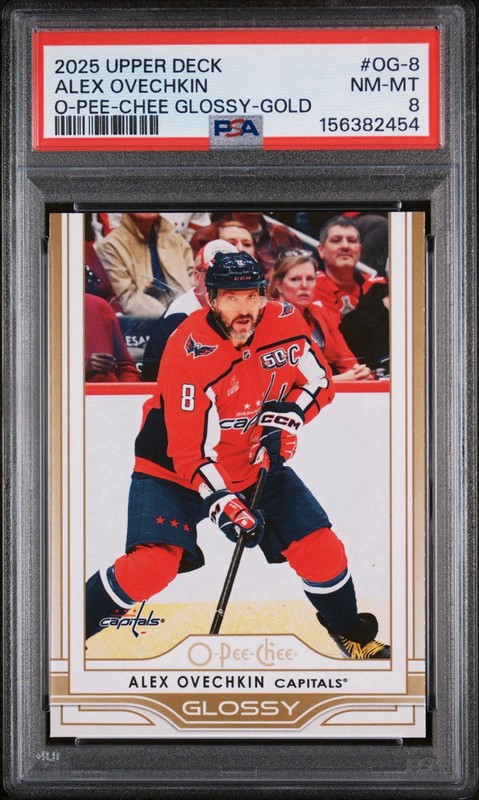 Alex Ovechkin Gold Glossy OG8