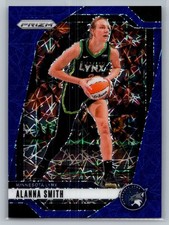 2024 Panini Prizm WNBA #111 Alanna Smith Blue Velocity Prizms
