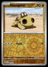 Hippopotas 052/131 Evoluzioni Prismatiche Reverse Holo NM Carta Pokemon Italiano