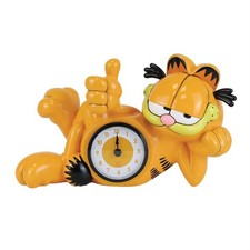 Allen Designs Garfield Desk Legs Crossed and Thumbs Up Clock 6017342