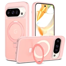 Mag Safe Shockproof Stand Frosted Case Cover For Google Pixel 9/9 Pro/10 Pro XL