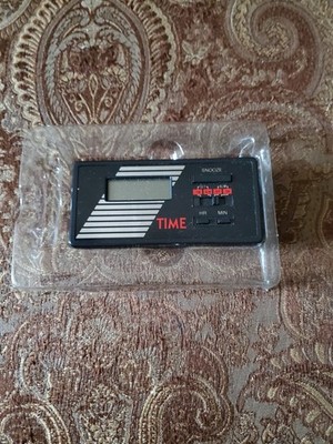 Vintage Time Magazine Digital Travel Alarm Clock Promotional Giveaway Works