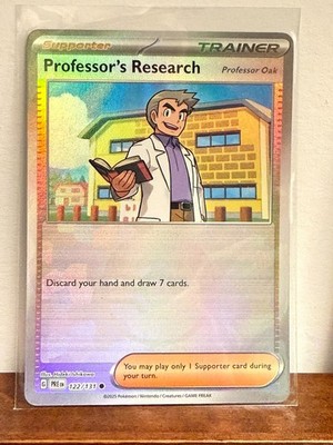 Pokémon Supporter Professor's Research Prismatic Evolutions