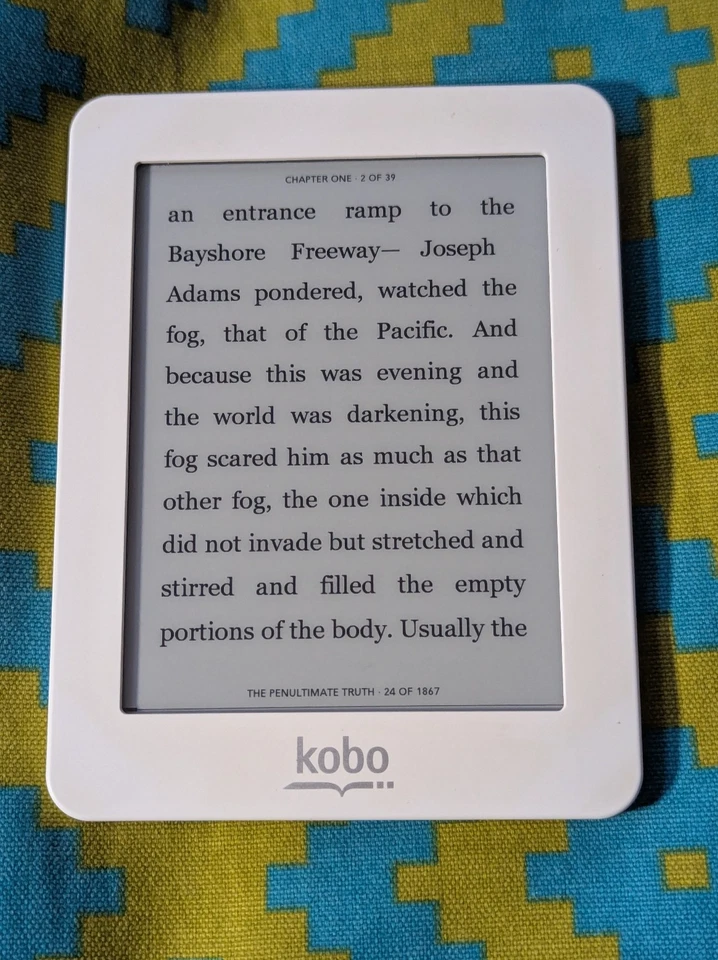 Lector electrónico compacto Kobo Mini N705, 2 GB, 5 pulgadas, blanco, lector de libros electrónicos - Imagen 2 de 4