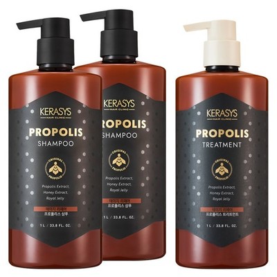 Kerasys Propolis Damage Treament 1p + Shampoo 2p