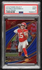 2019 Select Field Level Blue Prizm 43/75 Patrick Mahomes II #202 PSA 9 MINT 1lc0