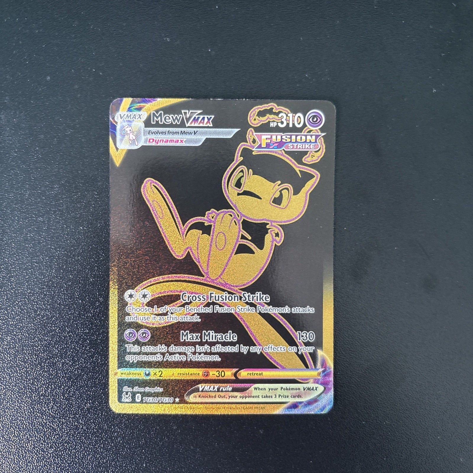 Mew VMAX - TG30/TG30 - Ultra Rare - Lost Origin Trainer Gallery - Pokemon - NM/M