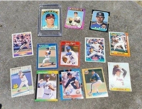 1972 Topps Nolan Ryan (HOF) Vintage Nolan Ryan baseball cards