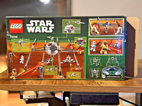 LEGO Star Wars: 75016 Homing Spider Droid Retired 2013 Ep. 2, 4 Minifigs w/box