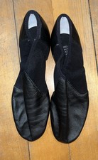 Youth, pull-on split-sole Black Jazz Shoes. Bloch Size 10 unisex. Worn only once