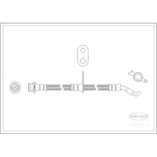 Flexible de frein Fiat SEDICI