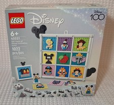 2023 Lego 100 Years of Disney Animation Icons Set 43221 Mickey Mouse New Sealed