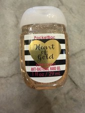 PocketBac Heart of Gold Berry Sweet Gold Antibacterial Scented Hand Gel 1 fl oz