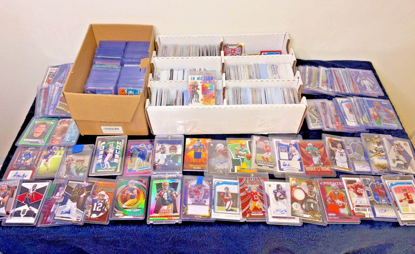 HUGE SPORTS CARD 1000+ PATCH CASE HIT ROOKIE AUTO NUMBERED CLR LOT COLLECTION