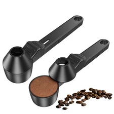 Coffee Scoop & Funnel Long Handled for Ground Coffee, Protein Powder, Tea, 2 Tbs