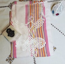 Moroccan Gandoura Kaftan Dress Traditional Clothing Women White