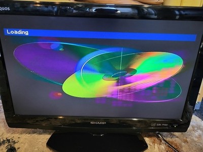 Sharp Aquos tv & dvd combo 22in black With Remote LC-22DV28UT | eBay