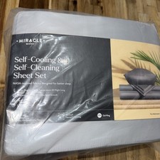 Miracle Made Self-Cooling and Self-Cleaning Sheet Set Cali King