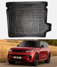 For Range Rover Sport 22+ Rubber TPE Rear Boot Liner Raised Tray Deepfloor Mat