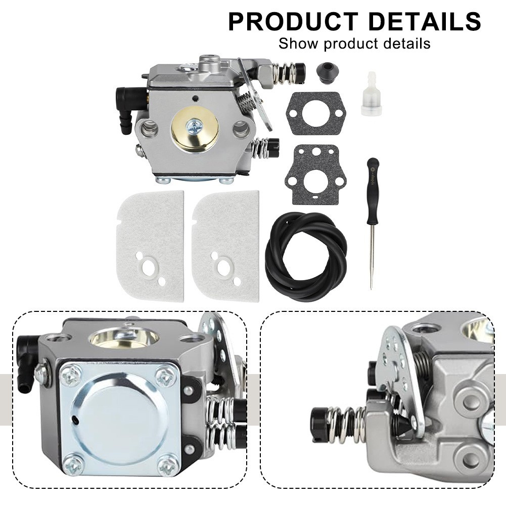 Complete Carburetor Kit for 009 010 011 012 Chainsaws Includes Tune Up Parts