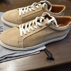 Allen Edmonds Courtside Shoes Men's 11 D Beige Suede Low Top Casual Sneakers — photo 2