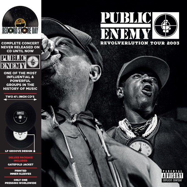 Public Enemy Revolverlution Tour 2003 (2cd) (rsd 2024) 2CD New 3700477837440