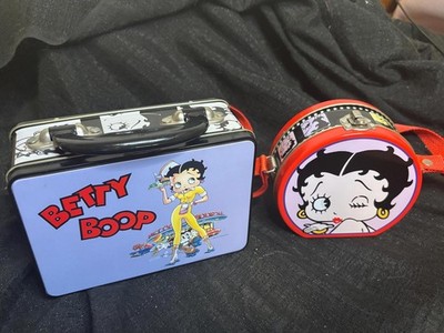 Betty Boop Lunch Bin Set Of Two 90s