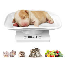 Pet Scale for Small Animals  Kitchen, Max 33Lb Capacity with Tape Measure - Ide